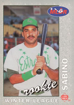 1993 Lime Rock Dominican Winter League #36 Miguel Sabino Front
