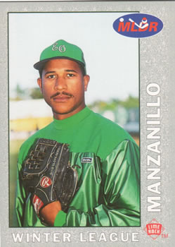 1993 Lime Rock Dominican Winter League #42 Josias Manzanillo Front