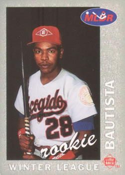 1993 Lime Rock Dominican Winter League #6 Danny Bautista Front