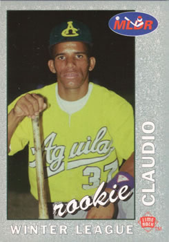 1993 Lime Rock Dominican Winter League #91 Patricio Claudio Front
