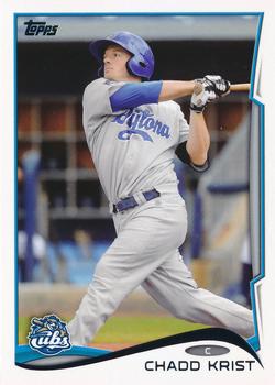 2014 Topps Pro Debut #2 Chadd Krist Front