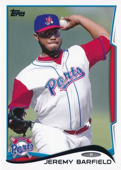 2014 Topps Pro Debut #7 Jeremy Barfield Front