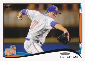 2014 Topps Pro Debut #18 T.J. Chism Front