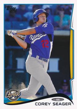 2014 Topps Pro Debut #30 Corey Seager Front