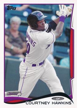 2014 Topps Pro Debut #39 Courtney Hawkins Front