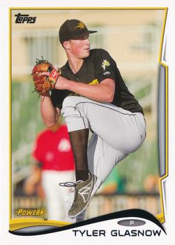 2014 Topps Pro Debut #41a Tyler Glasnow Front