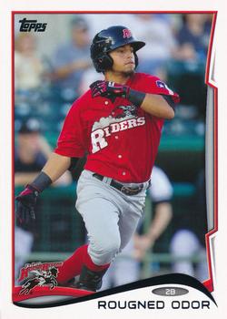2014 Topps Pro Debut #47 Rougned Odor Front