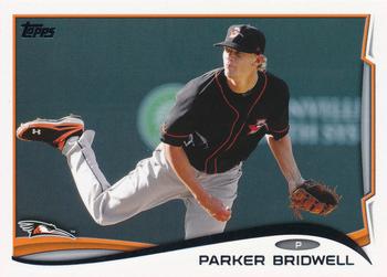 2014 Topps Pro Debut #54 Parker Bridwell Front