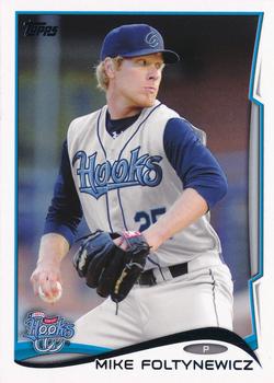 2014 Topps Pro Debut #101 Mike Foltynewicz Front