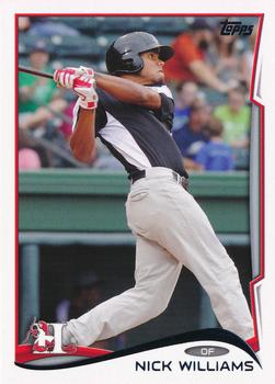 2014 Topps Pro Debut #122 Nick Williams Front