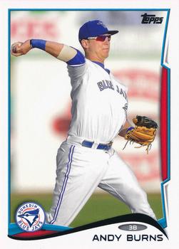 2014 Topps Pro Debut #139 Andy Burns Front