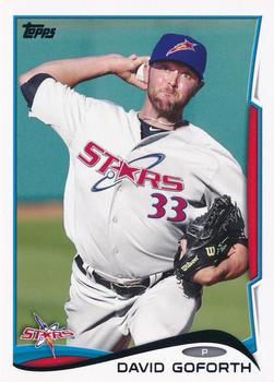 2014 Topps Pro Debut #157 David Goforth Front