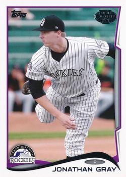 2014 Topps Pro Debut #167a Jonathan Gray Front