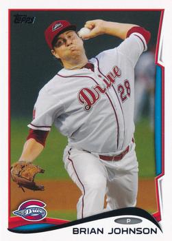 2014 Topps Pro Debut #213 Brian Johnson Front