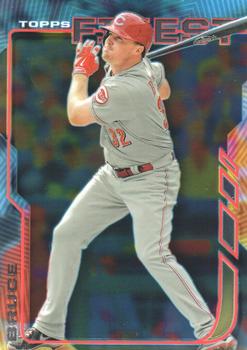 2014 Finest #8 Jay Bruce Front