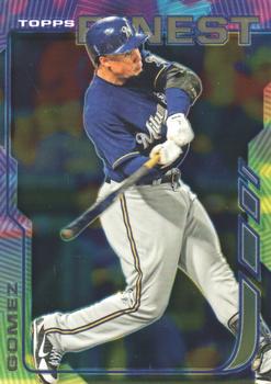 2014 Finest #14 Carlos Gomez Front