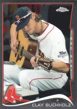 2014 Topps Chrome #31 Clay Buchholz Front