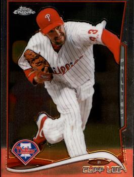2014 Topps Chrome #37 Cliff Lee Front