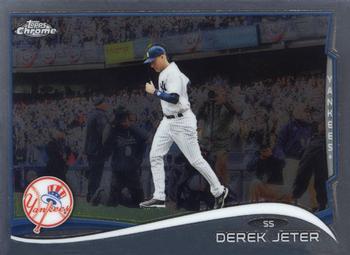 2014 Topps Chrome #56 Derek Jeter Front