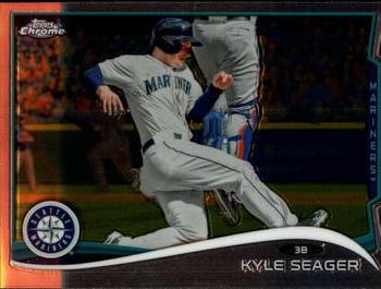 2014 Topps Chrome #106 Kyle Seager Front