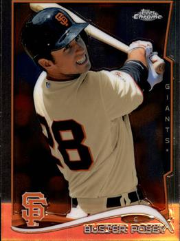 2014 Topps Chrome #152 Buster Posey Front
