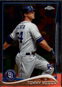 2014 Topps Chrome #198 Tommy Medica Front