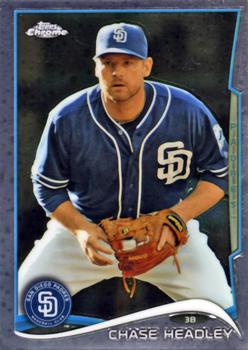 2014 Topps Chrome #53 Chase Headley Front