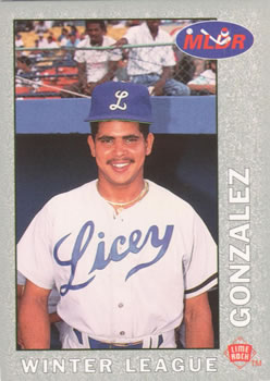 1993 Lime Rock Dominican Winter League - Diamond Stars #75 Freddy Gonzalez Front