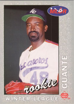 1993 Lime Rock Dominican Winter League - Diamond Stars #117 Cecilio Guante Front