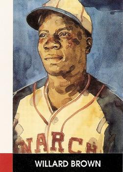 1990 Eclipse Stars of the Negro Leagues #7 Willard Brown Front