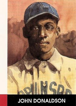 1990 Eclipse Stars of the Negro Leagues #8 John Donaldson Front