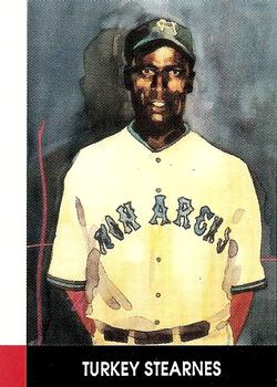 1990 Eclipse Stars of the Negro Leagues #15 Turkey Stearnes Front