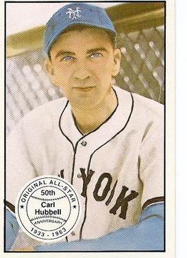 1983 Big League Collectibles Original All-Stars #31 Carl Hubbell Front
