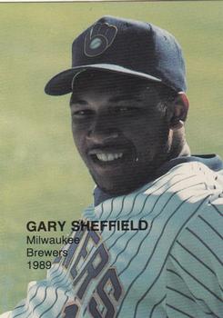 1989 Rookies Superstars (unlicensed) #6 Gary Sheffield Front