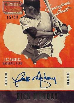 2013 Panini America's Pastime - America's Best Autographs #AB-RM Rick Monday Front