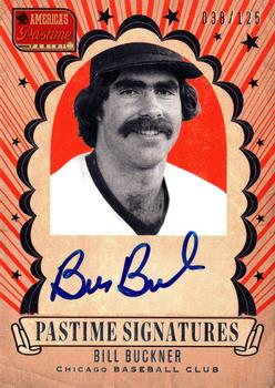 2013 Panini America's Pastime - Pastime Signatures #BB Bill Buckner Front