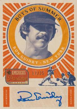 2013 Panini America's Pastime - Boys of Summer Autographs #BS-RG Ron Guidry Front