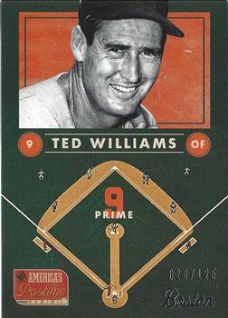 2013 Panini America's Pastime - Prime 9 #P9-7 Ted Williams Front