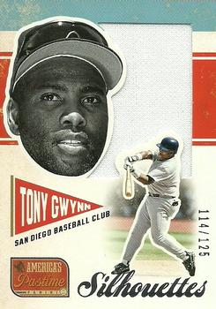 2013 Panini America's Pastime - Silhouettes Memorabilia #S-TG Tony Gwynn Front