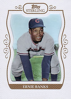 2008 Topps Sterling #281 Ernie Banks Front