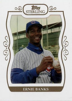 2008 Topps Sterling #285 Ernie Banks Front