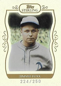 2008 Topps Sterling #24 Jimmie Foxx Front