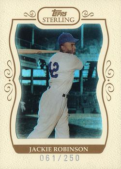 2008 Topps Sterling #40 Jackie Robinson Front