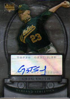 2008 Bowman Sterling #BS-GTS Greg Smith Front