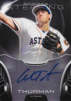 2013 Bowman Sterling - Prospect Autographs #BSAP-AT Andrew Thurman Front