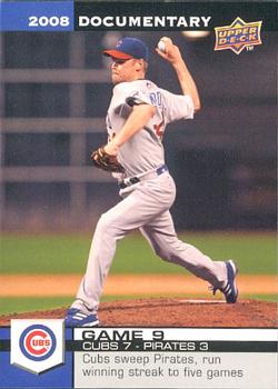 2008 Upper Deck Documentary #59 Kerry Wood Front