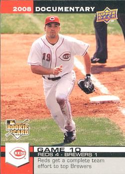 2008 Upper Deck Documentary #80 Joey Votto Front