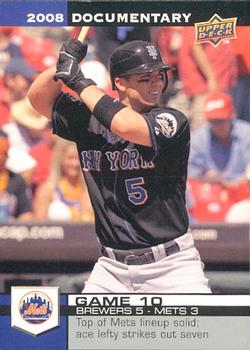 2008 Upper Deck Documentary #180 David Wright Front