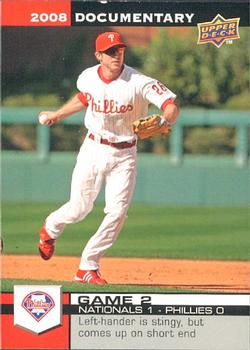 2008 Upper Deck Documentary #202 Chase Utley Front