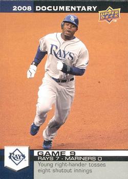 2008 Upper Deck Documentary #269 Carl Crawford Front